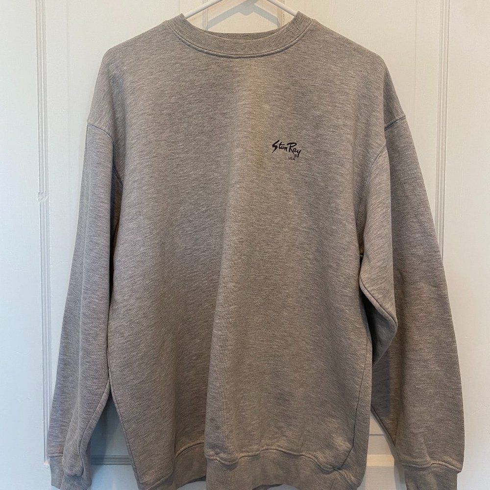 Men's Stan Ray Crew Sweatshirt (Grey Heather) L